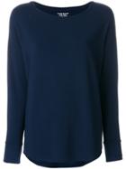 Majestic Filatures Long Sleeved Loose Fit Top - Blue