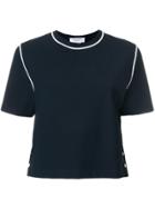 Thom Browne Contrast Stitch Milano Tech Tee - Blue