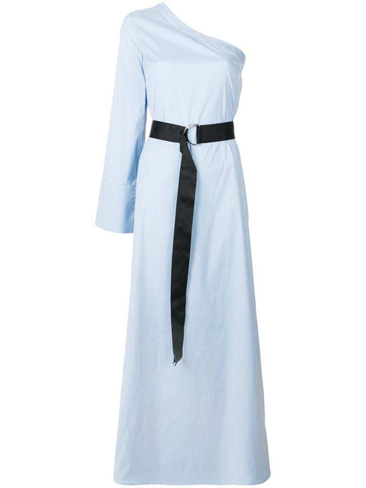 Federica Tosi One Shoulder Dress - Blue