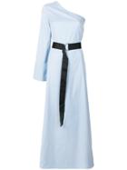 Federica Tosi One Shoulder Dress - Blue