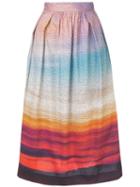 Mary Katrantzou Gradient A-line Skirt - Multicolour