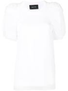 Simone Rocha Tulle Layered T-shirt - White
