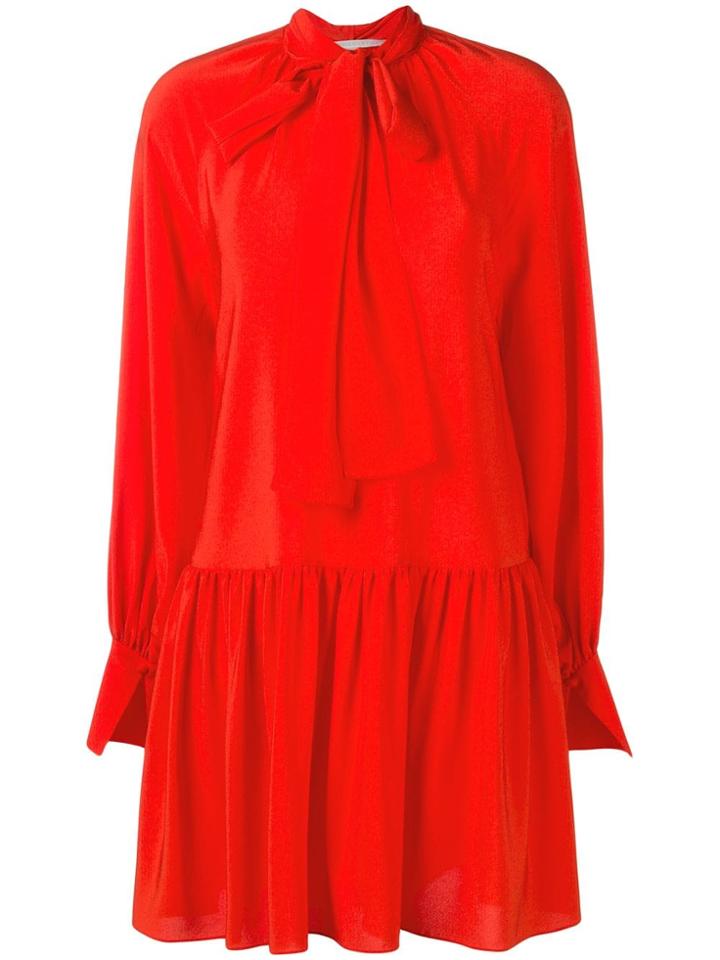Stella Mccartney Drop Waist Dress - Red