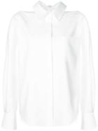 Adeam Cut-out Detail Shirt - White