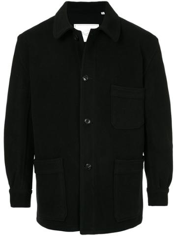 Gold / Toyo Enterprise Buttoned Jacket - Black