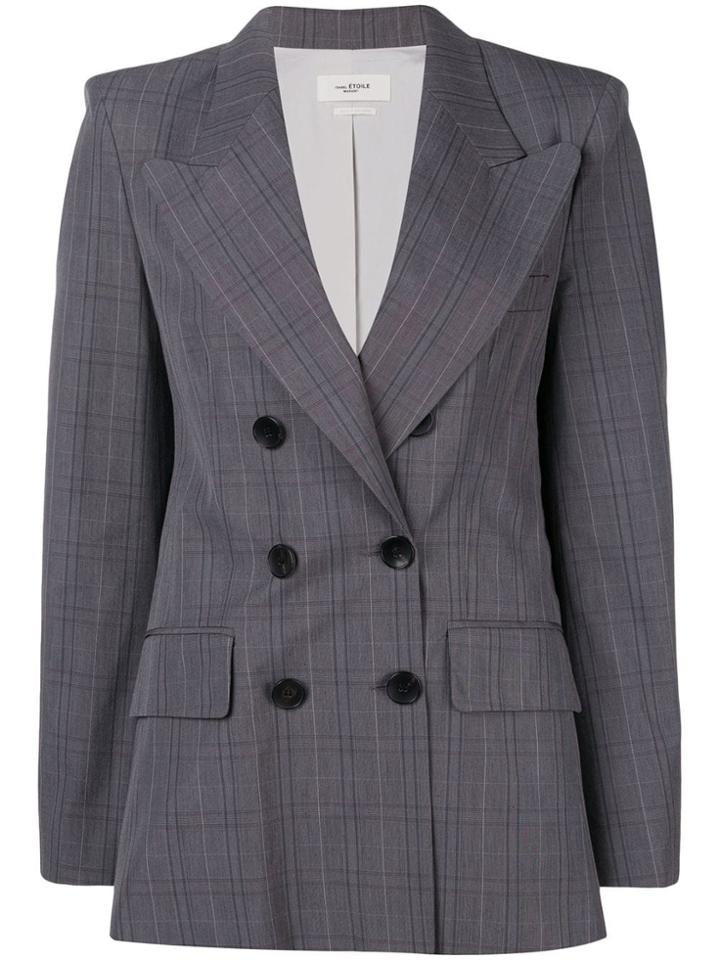 Isabel Marant Étoile Classic Double-breasted Blazer - Grey