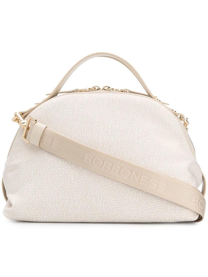 Borbonese Sexy Top Handle Bag - Neutrals