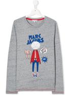 Little Marc Jacobs Hey Let's Go T-shirt - Grey