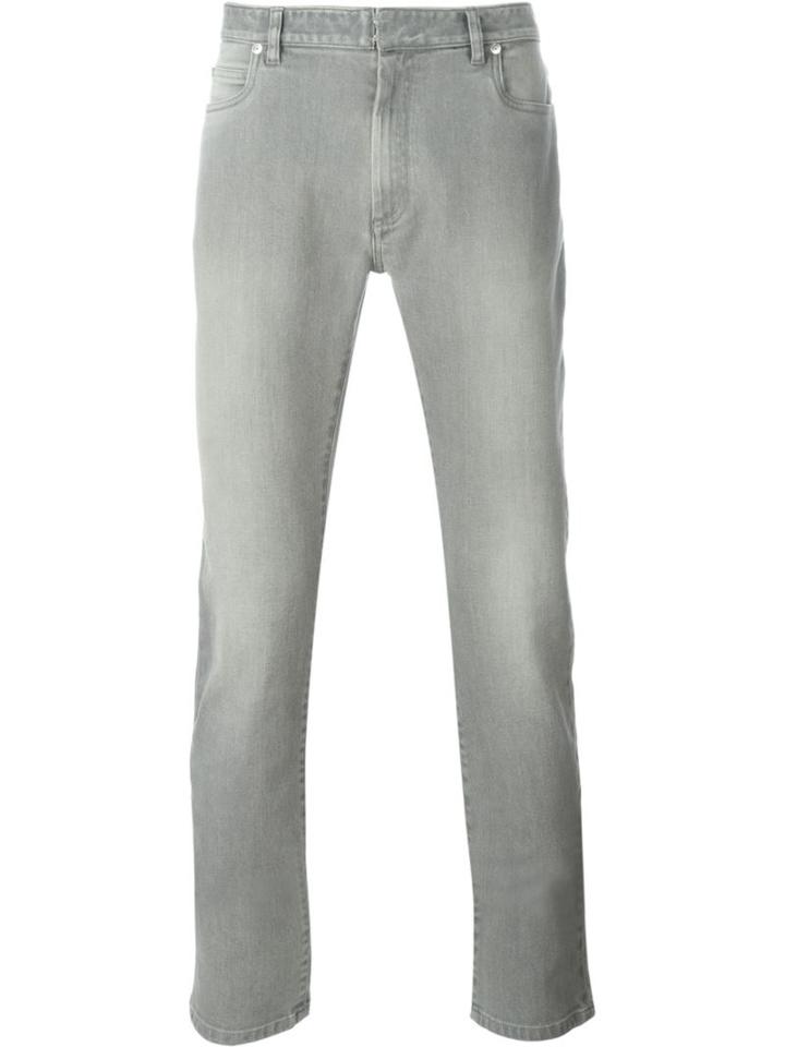 Maison Margiela Washed Slim Jeans, Men's, Size: 32, Grey, Cotton/spandex/elastane