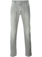 Maison Margiela Washed Slim Jeans, Men's, Size: 32, Grey, Cotton/spandex/elastane