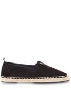 Fendi Diabolic Eyes Colourblock Espadrilles - Black