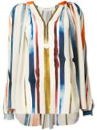 Sonia Rykiel - Striped Top - Women - Silk - 34, Silk
