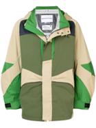 White Mountaineering Colour Block Jacket - Neutrals