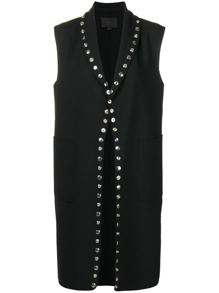 Alexander Wang Long Studded Vest - Black