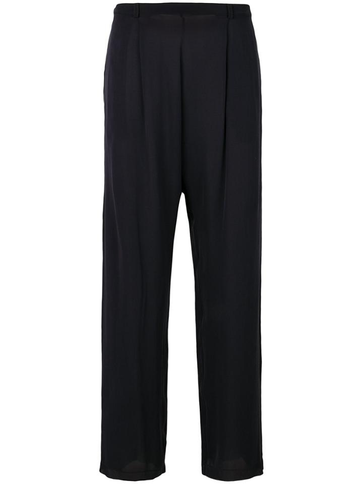 Kristensen Du Nord Drop Crotch Trousers - Blue