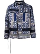 Craig Green - Tile Print Jacket - Men - Cotton/wool - Xs, Blue, Cotton/wool