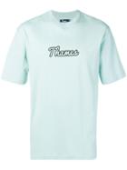 Thames Logo Print T-shirt - Blue