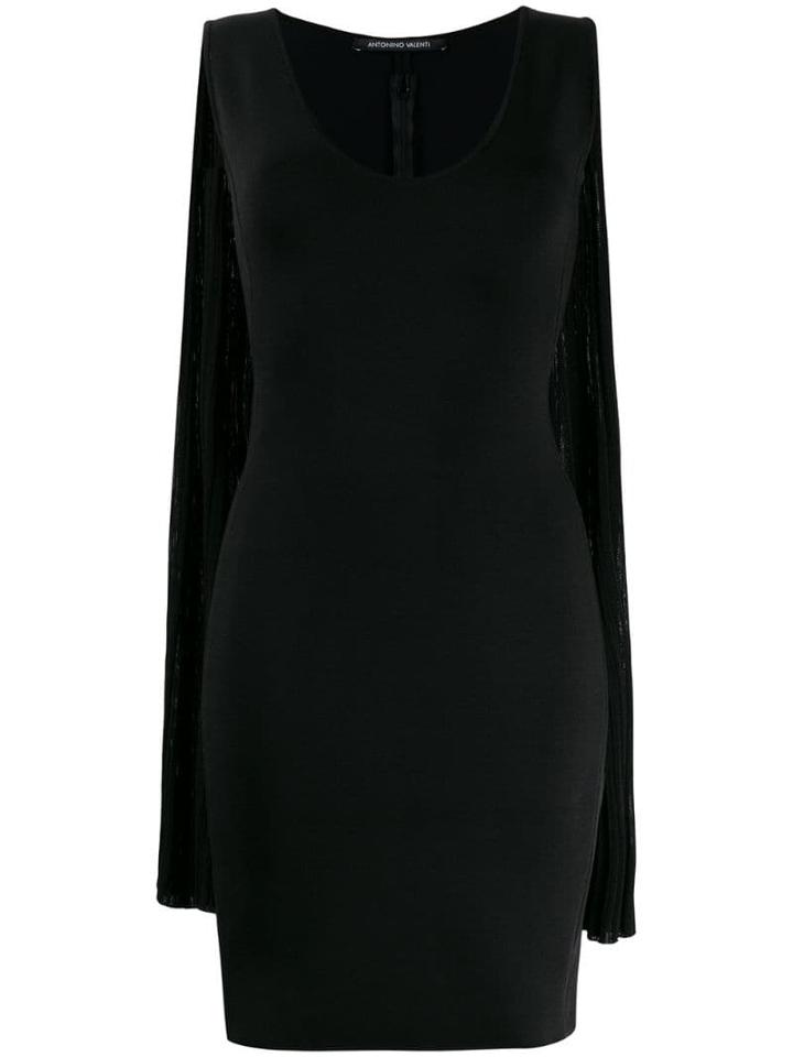 Antonino Valenti Cape Dress - Black