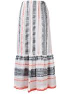 Lemlem - Embroidered Skirt - Women - Cotton - L, White, Cotton