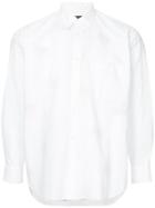 Comme Des Garçons Vintage Dual Layer Floral Shirt - White