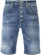 Dondup Denim Shorts, Men's, Size: 30, Blue, Cotton/polyester