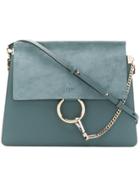 Chloé Faye Shoulder Bag - Blue