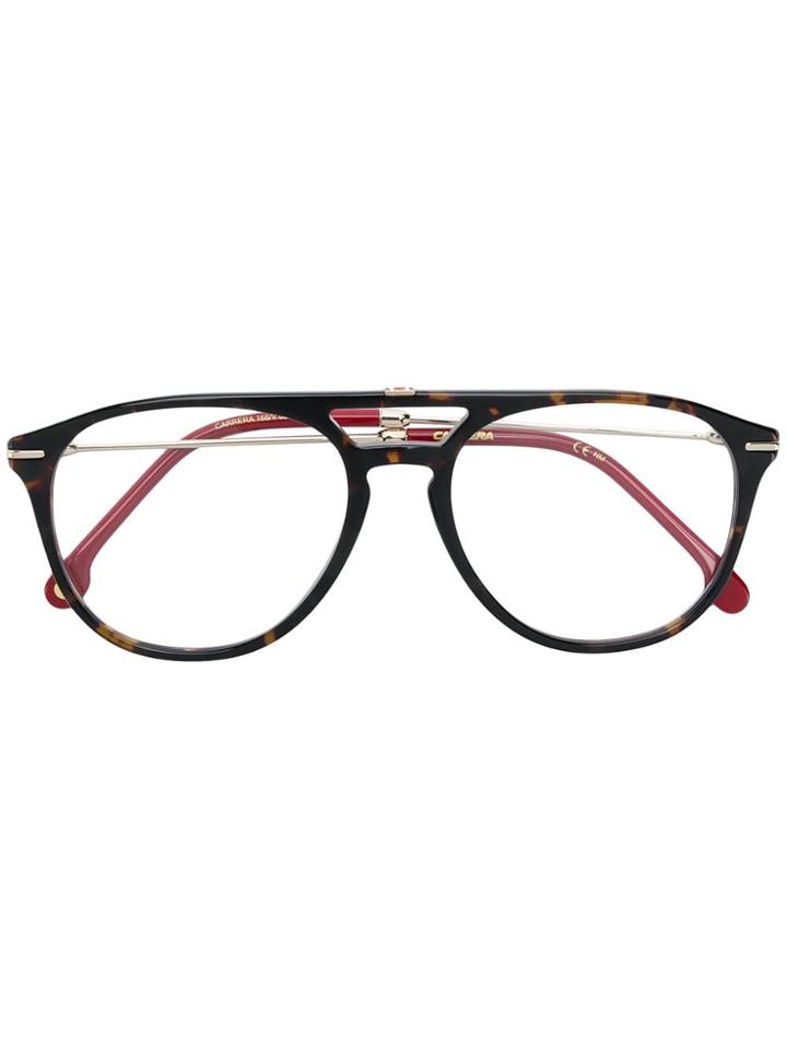 Carrera Aviator Style Glasses - Brown