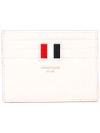 Thom Browne Grained Cardholder - Nude & Neutrals