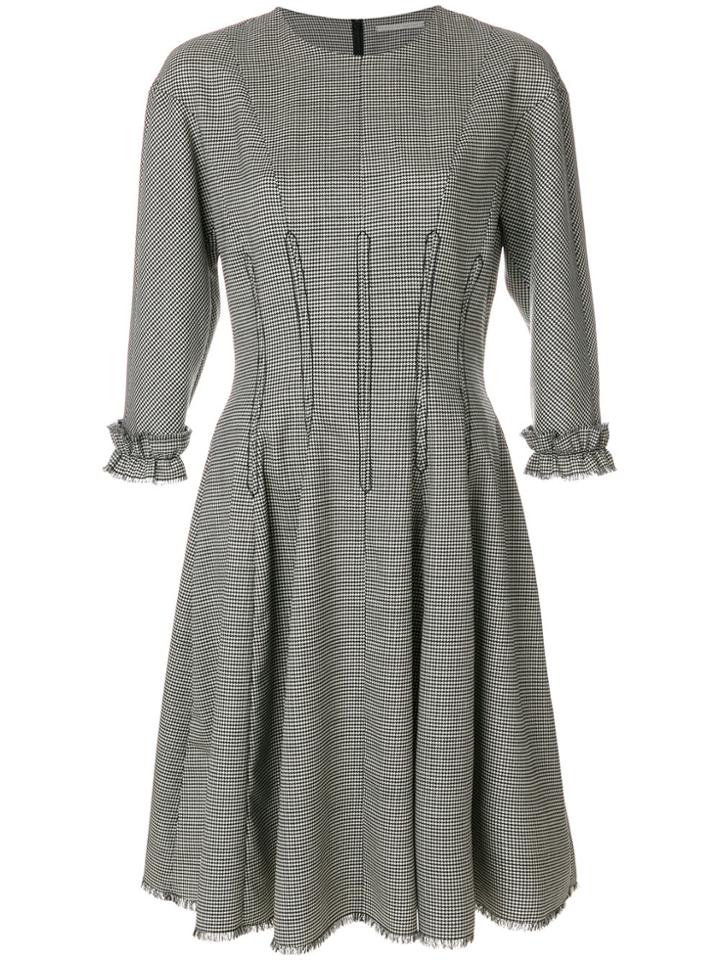Marco De Vincenzo Frill Trim Dress - Black