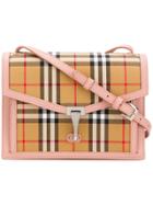 Burberry Small Vintage Check Cross-body Bag - Pink
