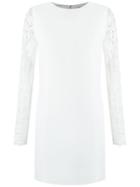 Andrea Bogosian Lace Sleeves Blouse - White
