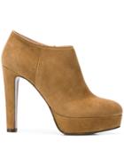 L'autre Chose Chunky Booties - Nude & Neutrals