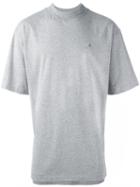 Études Plain T-shirt, Men's, Size: Xs, Grey, Cotton