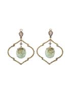 Loree Rodkin Diamond And Emerald Chandelier Earrings - Yellow & Orange