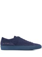 Common Projects Leather Lace-up Sneakers - Blue