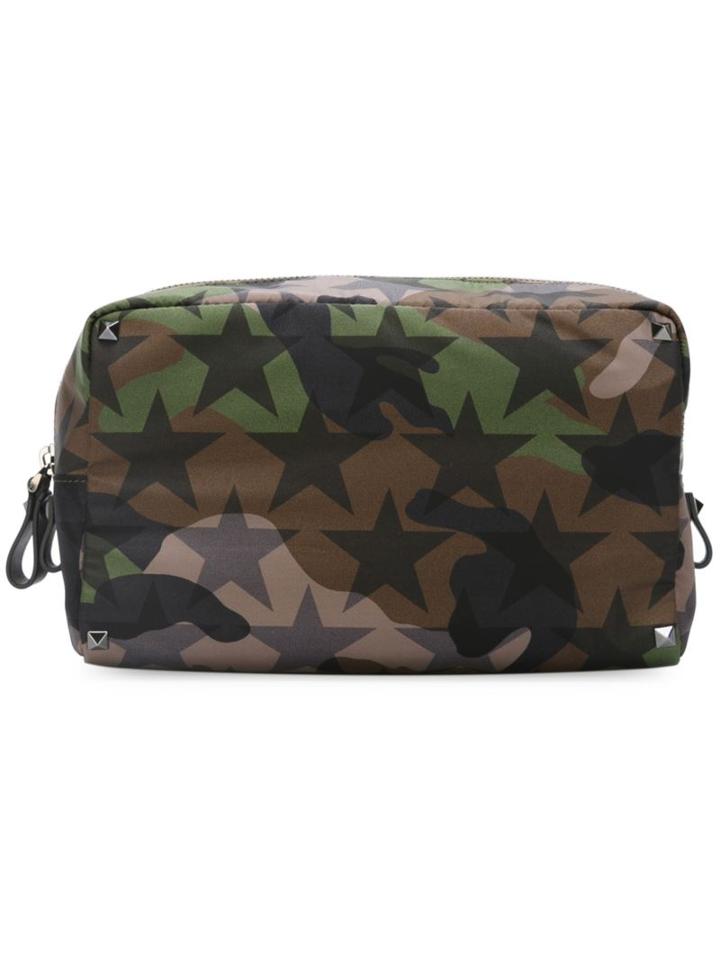 Valentino 'rockstud Camustars' Wash Bag