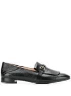 Hogl Brocade Flat Loafers - Black