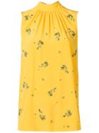Prada Embellished Sleeveless Top - Yellow & Orange