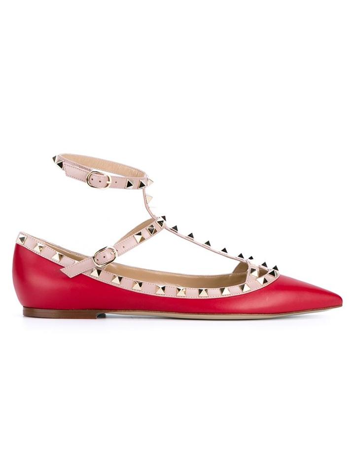 Valentino Rockstud Ballerinas
