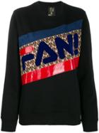 Nil & Mon Fan Stripe Sweatshirt - Black
