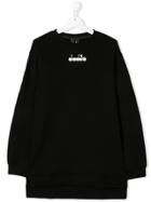 Diadora Junior Teen Logo Print Dress - Black