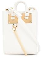 Sophie Hulme Albion Nano Cross-body Bag, Women's, White, Leather