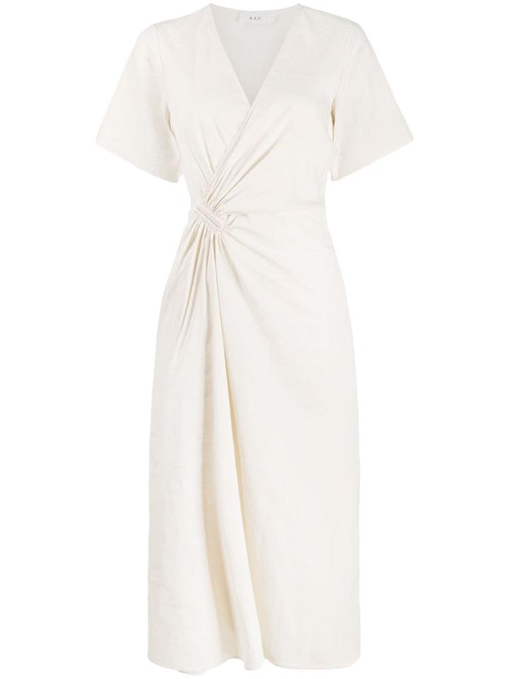 A.l.c. Wrap-effect Dress - White