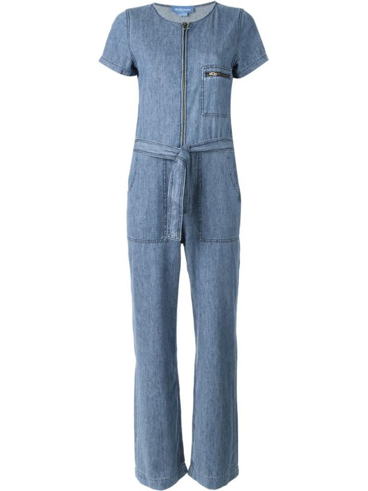 Mih Jeans Saint Denim Jumpsuit, Women's, Size: M, Blue, Cotton