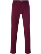 Dolce & Gabbana Slim Fit Jeans, Men's, Size: 50, Red, Cotton/spandex/elastane