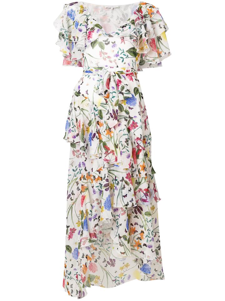 Borgo De Nor Floral Print Frill Dress - Unavailable