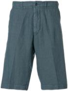Corneliani Relaxed Tailored Shorts - Blue