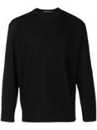 Issey Miyake Ribbed Sweatshirt - Black