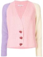Olivia Rubin Pastel Colour Block Cardigan - Pink