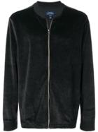 Polo Ralph Lauren Velour Zipped Sweatshirt - Black